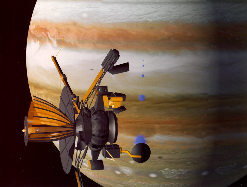 NASA умышленно направило свой космический зонд "Галилео"