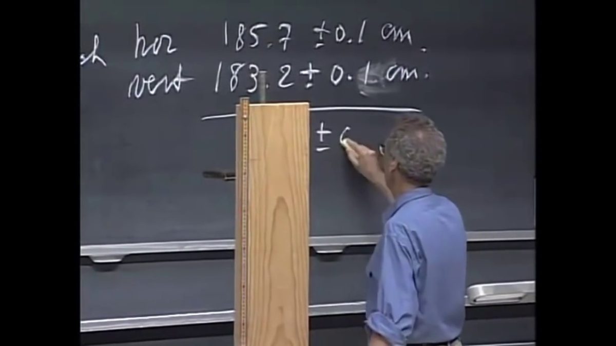 MIT Лекция по физике